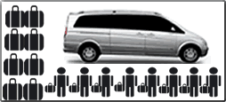 Minibus / Minivan 1 to 22 passengers Manchester airport